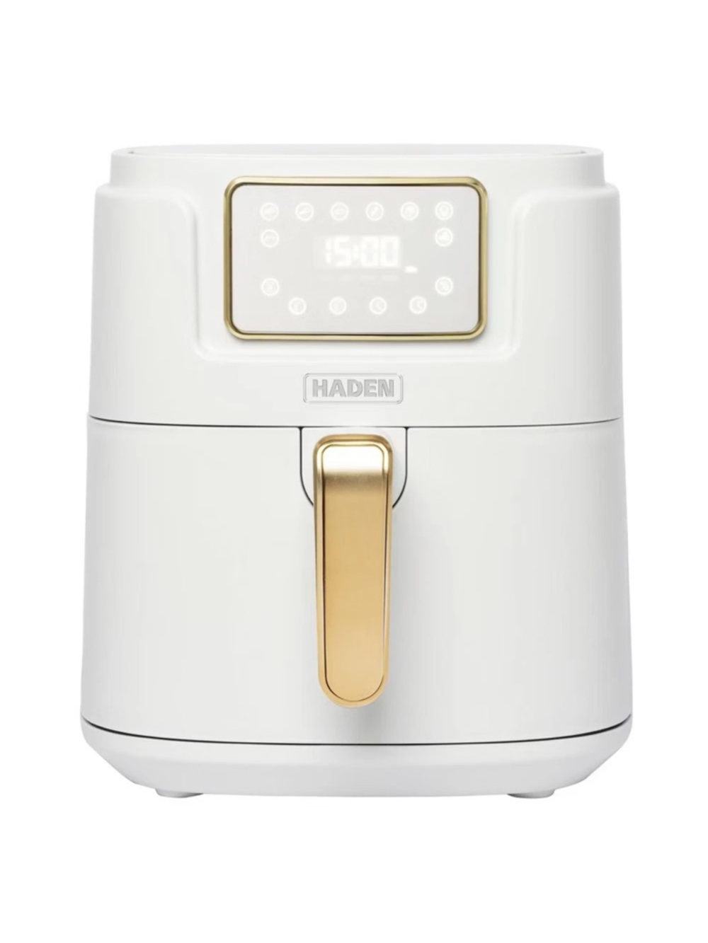 Hearth and Hand w/ Magnolia Haden 6.3 Qt White and Gold Digital Air Fryer NEW